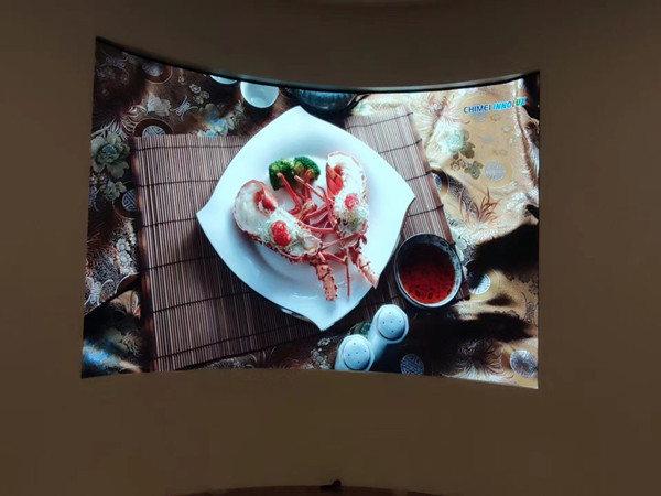 长清室内P2.5弧形LED屏